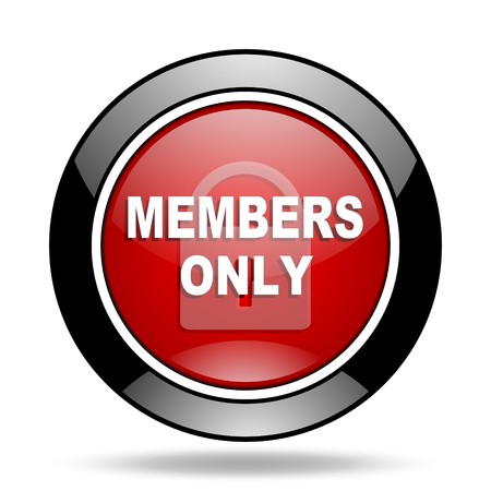 450x450 Members Only Icon Royalty Free Images, Photos And Pictures