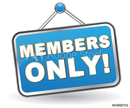 500x417 Members Only! Icon