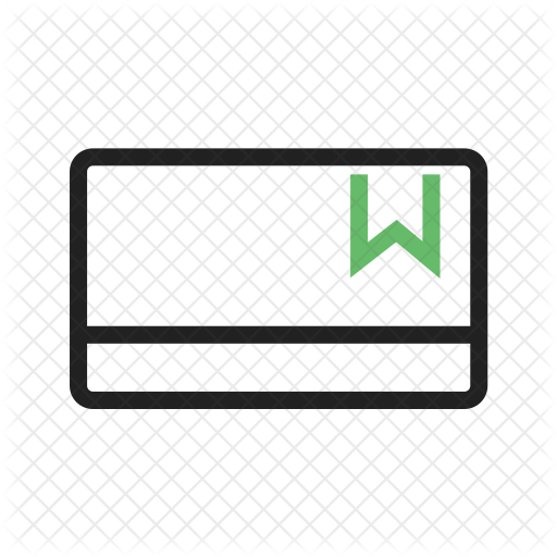 512x512 Membership Card Icon Of Line Style