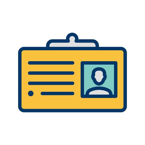 490x490 Business Card Vector Icon