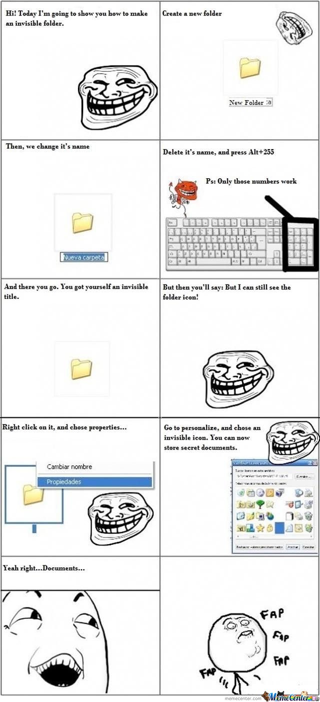 How To Create An Invisible Folder 640x1402 How To Create An Invisible Folder
