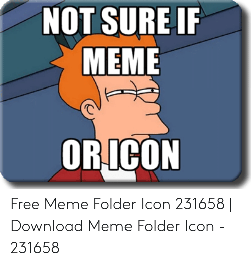 500x527 Not Sure If Meme Oricon Free Meme Folder Icon Download