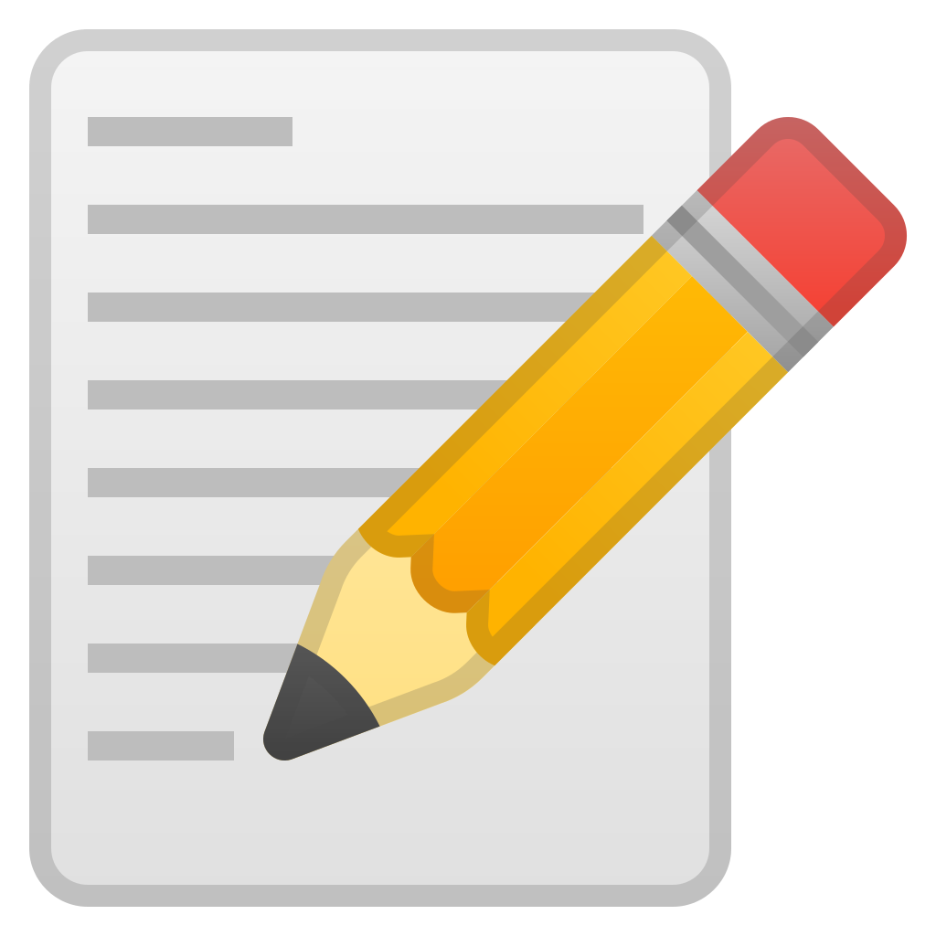 1024x1024 Memo Icon Noto Emoji Objects Iconset Google