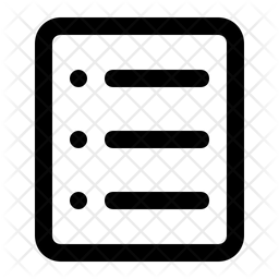 256x256 Memo Icon Of Line Style