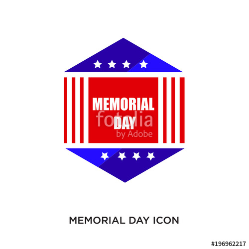 500x500 Memorial Day Icon Stock Image And Royalty Free Vector