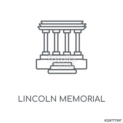 500x500 Lincoln Memorial Icon Stock Image And Royalty Free Vector