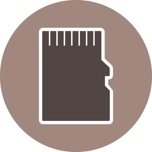 490x490 Memory Card Vector Icon