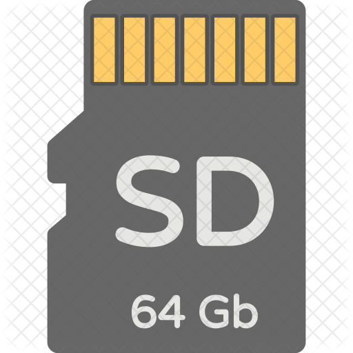 512x512 Sd Card Icon Of Flat Style