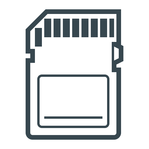 512x512 Memory Card Clipart
