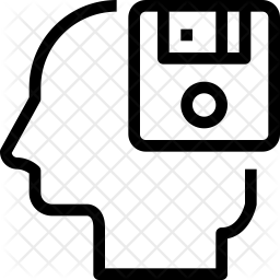 Memory Icon Of Line Style 256x256 Memory Icon Of Line Style