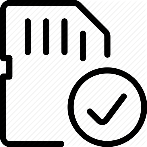 512x512 Download Free Png Card, Checkmark, Computer, Device, Electronics