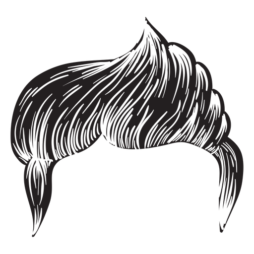 512x512 Side Part Men Hair Icon