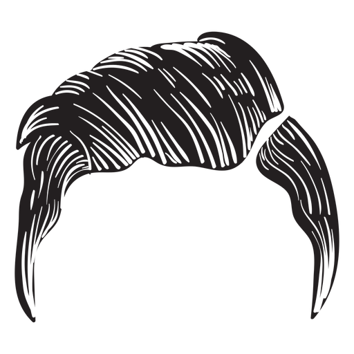 512x512 Slicker Back Men Hair Icon