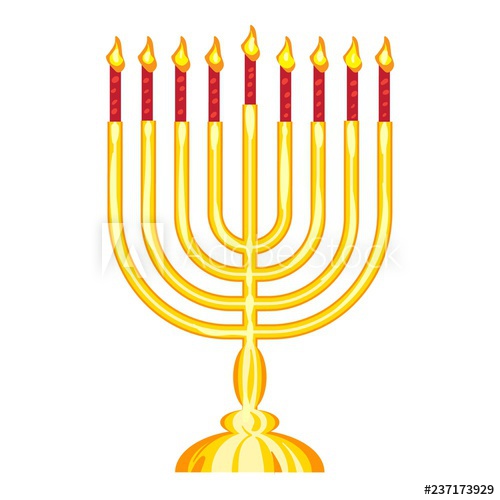 500x500 Jewish Menorah Icon Cartoon Of Jewish Menorah Vector Icon For Web