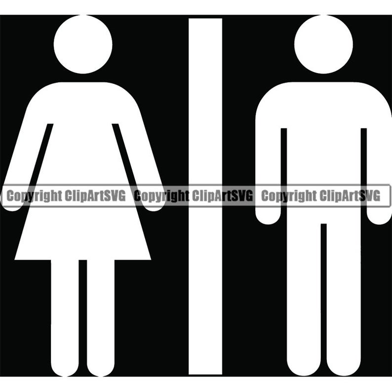 794x794 Bathroom Sign Icon Men Woman Gentlemen Ladies Girls Boys Etsy