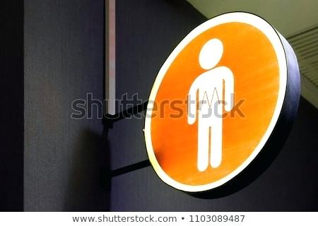 450x320 Room Sign Door Of The Times Mens Picture A Whimsical Bathroom Icon