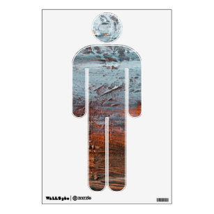 307x307 Men Room Art Wall Zazzle