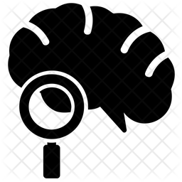 256x256 Mental Health Icon Of Glyph Style