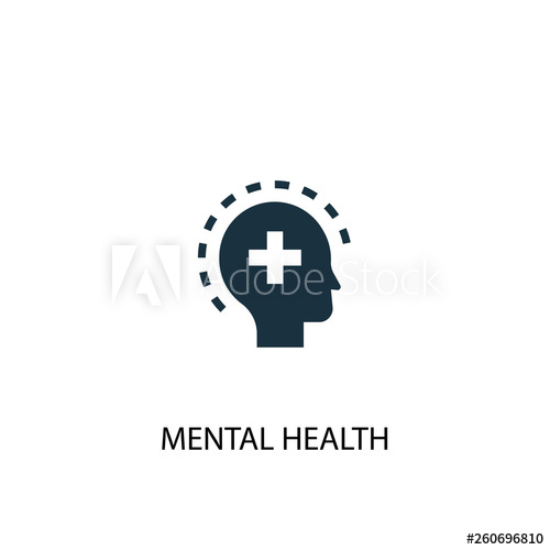 Mental Health Icon Simple Element Illustration Mental Health 500x500 Mental Health Icon Simple Element Illustration Mental Health