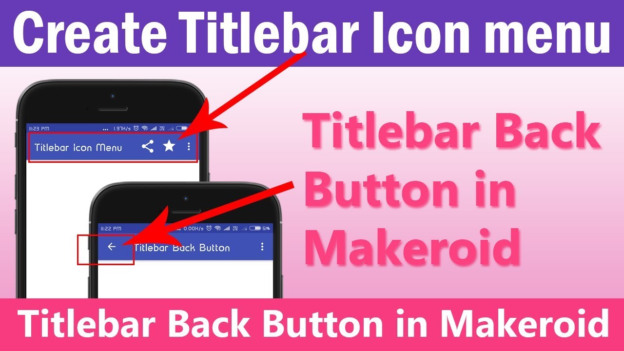 1280x720 How To Create Titlebar Icon Menu Titlebar Back Button