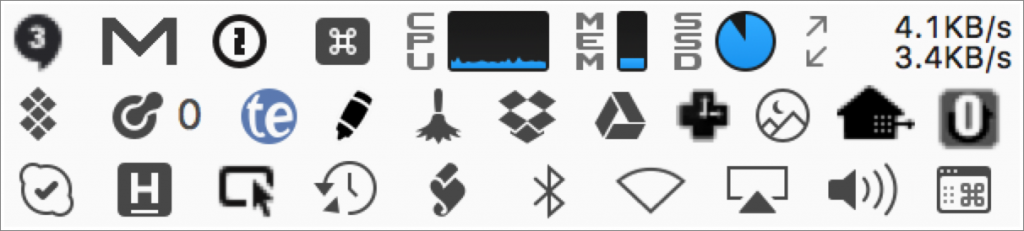 1024x231 Tips Tricks Rearrange Menu Bar Icons In Sierra Mac Fusion