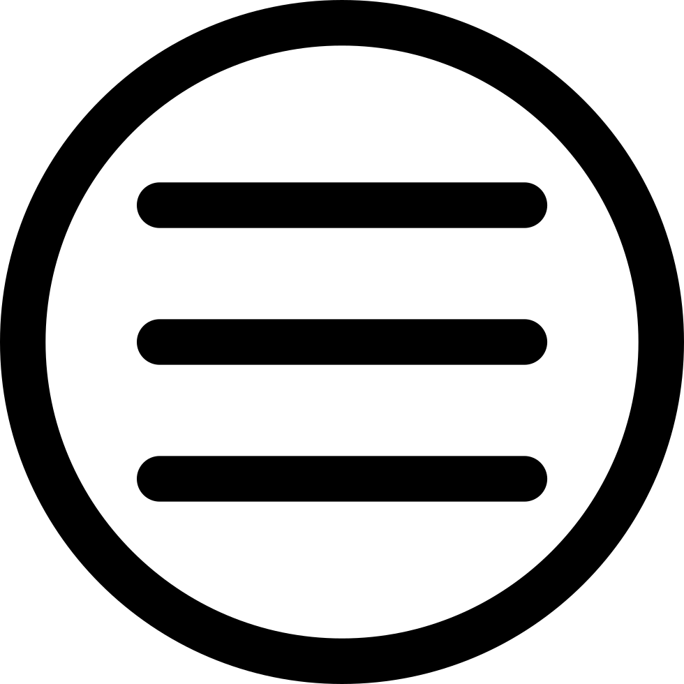 980x980 Menu Button Png Icon Free Download