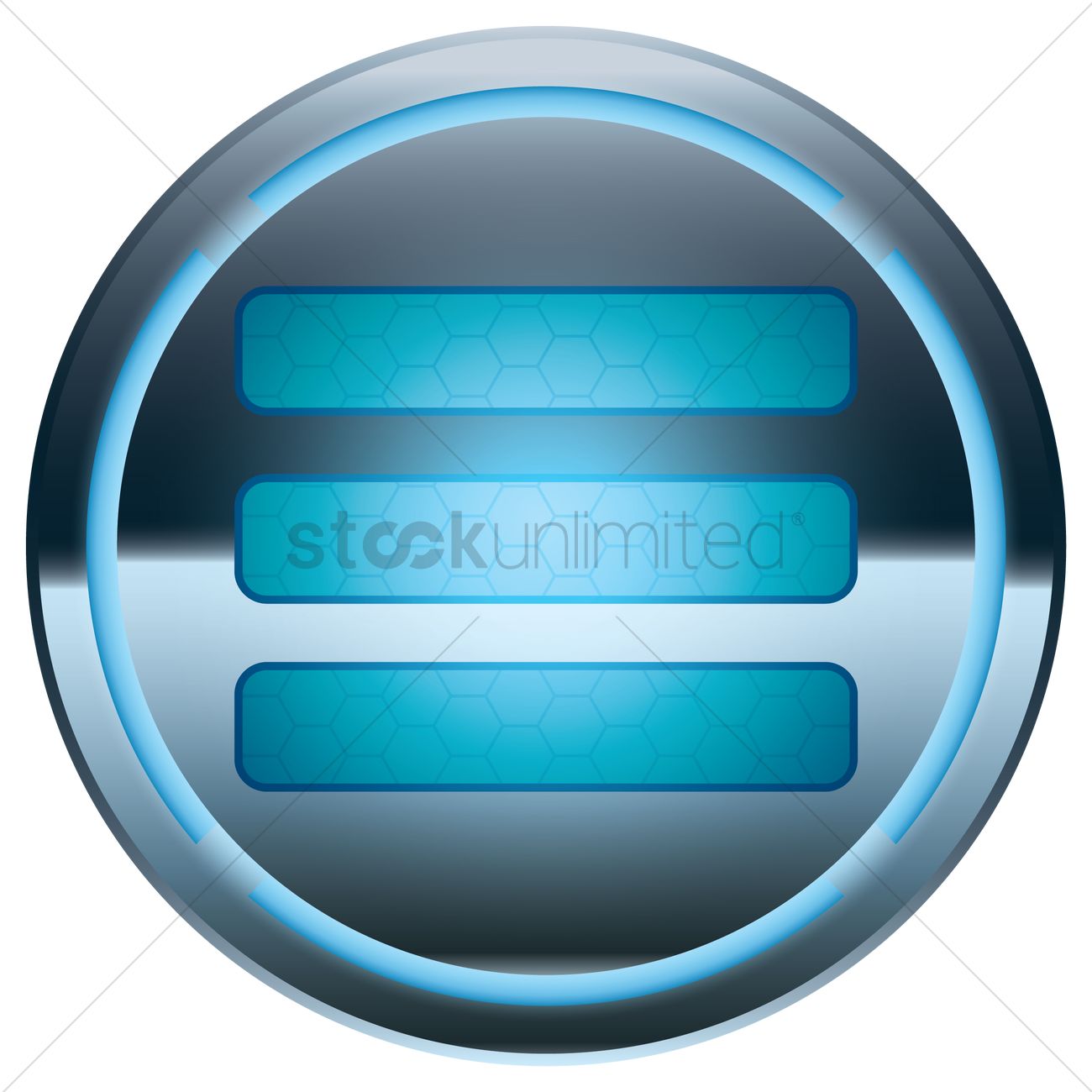 1300x1300 Menu Button Icon Vector Image