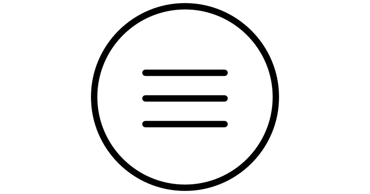 1200x630 Hamburger Menu Icon Png Images In Collection