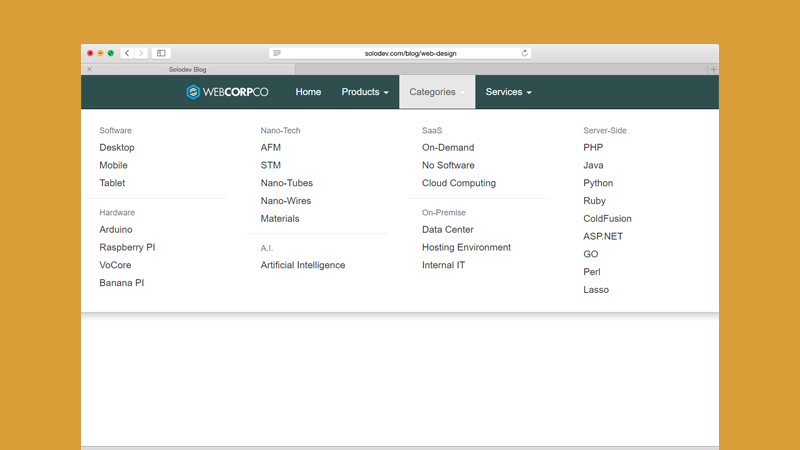 800x450 How To Add A Mega Menu To Your Website Solodev