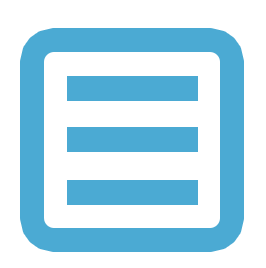 266x268 Square Menu Icon Transparent Png