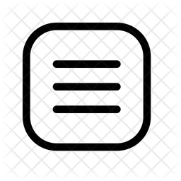 256x256 Menu Icon Of Line Style