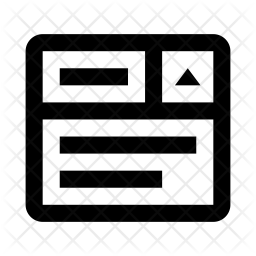 256x256 Dropdown Menu Icon Of Line Style