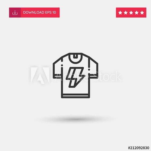 500x500 Outline Merchandise Icon Isolated On Grey Background Modern