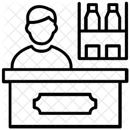 256x256 Merchant Icon Of Line Style