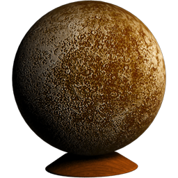 256x256 Mercury Icon Planets Iconset Teijo R Ty
