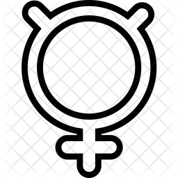 256x256 Mercury Icon Of Line Style