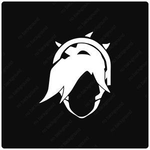 300x300 Mercy Face Overwatch Player Icon Spray Decals Stickers,truck