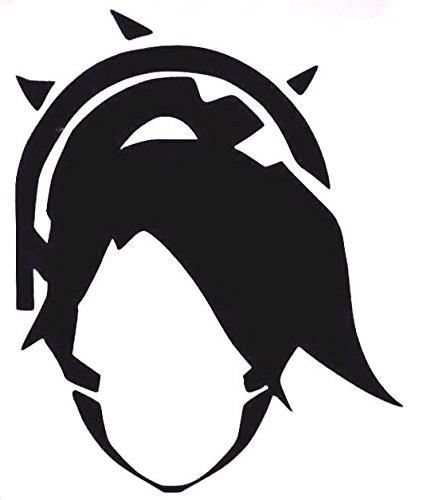 423x500 Overwatch Video Game Mercy Icon Vinyl Stickers Symbol