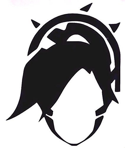 423x500 Overwatch Video Game Mercy Icon Vinyl Stickers Symbol