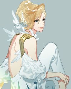 236x295 Best Mercy Images In Videogames, Overwatch Mercy, Drawings