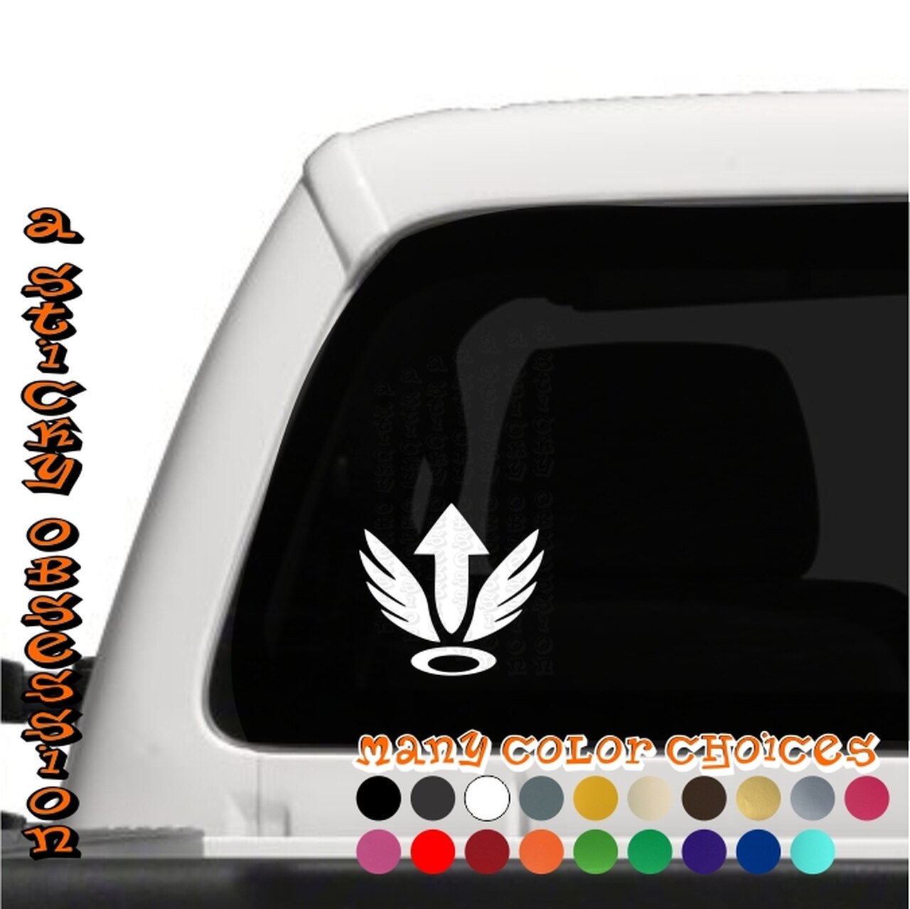 1280x1278 Overwatch Mercy Ultimate Icon Gaming Custom Decal