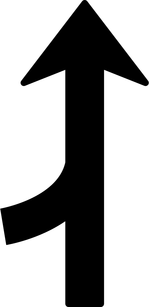 478x980 Arrow Merge Symbol Png Icon Free Download