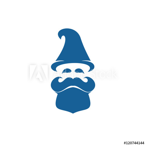 500x500 Merlin Witch Logo Image Vector Icon