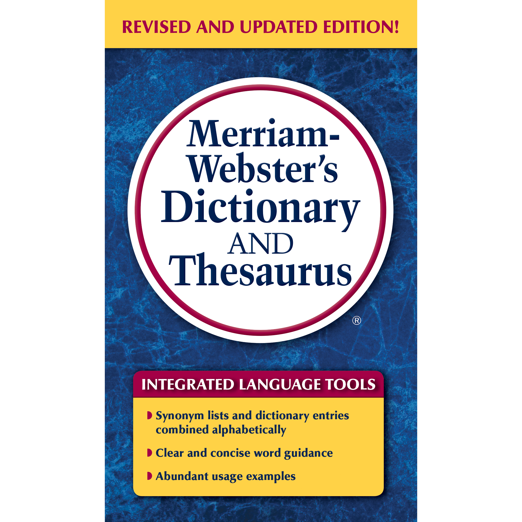 2062x2062 Merriam Webster's Dictionary And Thesaurus, Newest Edition