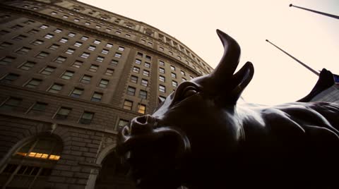 480x268 Merrill Lynch Bull Dolly And Pan Medium Shot Hi Res
