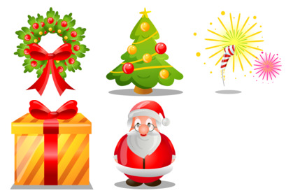 409x276 Merry Christmas Icons Pack Free Download, Free Merry Christmas