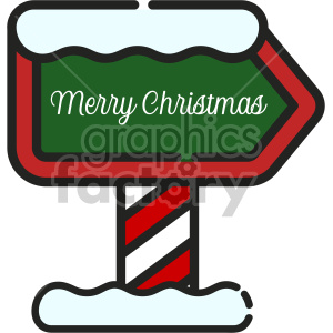 300x300 North Pole Sign Christmas Icon Clipart Royalty Free Gif, Png