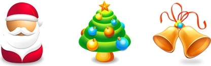 416x131 Merry Christmas Icons Icons Pack Free Icon In Format For Free