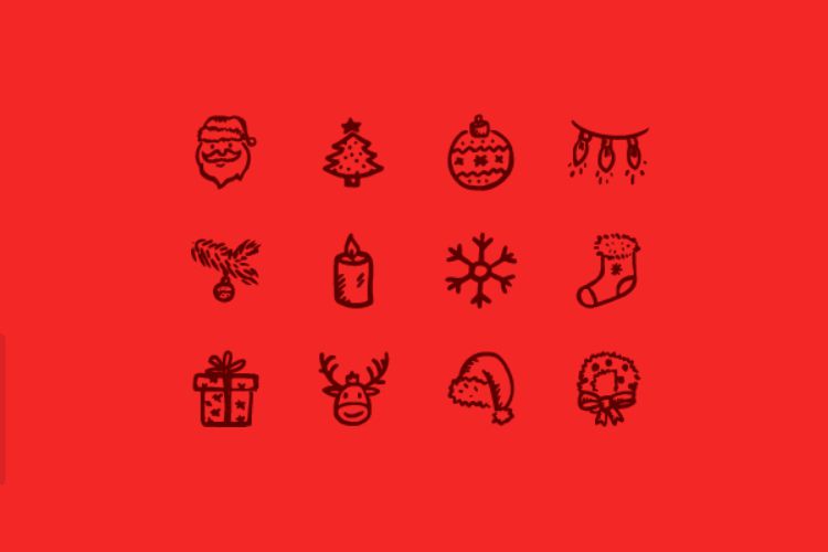 750x500 Free Christmas Templates Resources For Designers