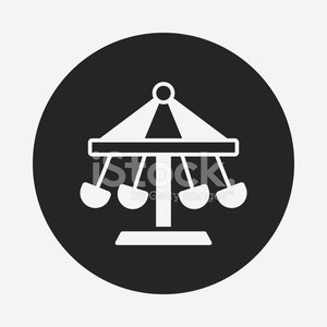 300x300 Merry Go Round Icon Premium Clipart
